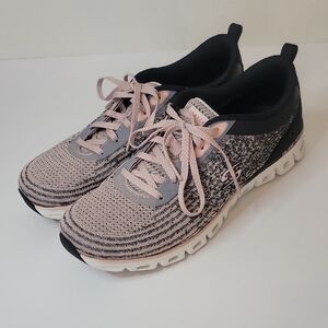 Skechers Pink and Black Women's Sneakers